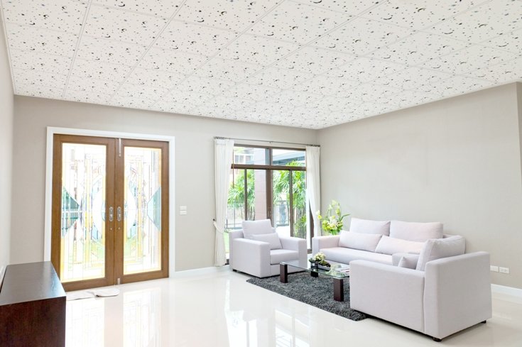 Trần thạch cao thả CHỊU ẨM