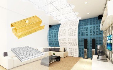 Tường thạch cao TIÊU ÂM Gyptone