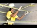 Thi công lắp đặt trần thạch cao nổi Vĩnh Tường SmartLINE chống nóng