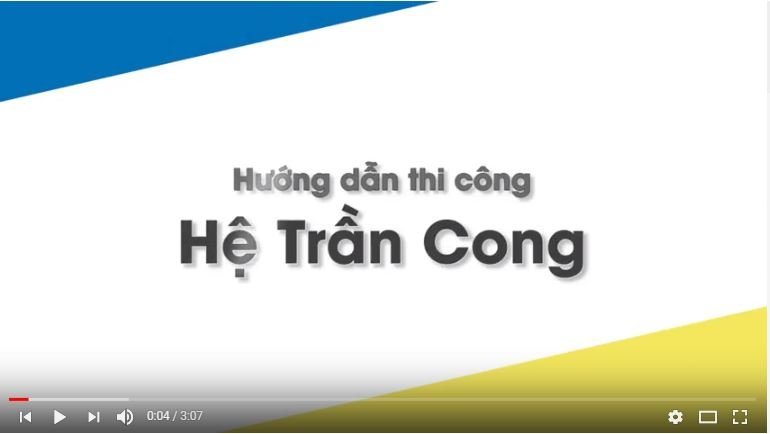 Hướng dẫn thi công tường thạch cao uốn cong Gypwall CURVE