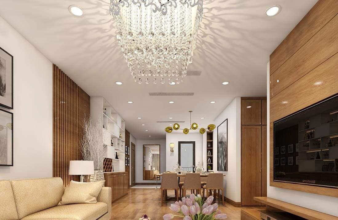 Các mẫu la phông thạch cao cho phòng khách hiện đại 2024 