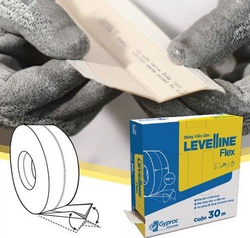 Hướng dẫn thi công băng viền góc LEVELLINE® Flex