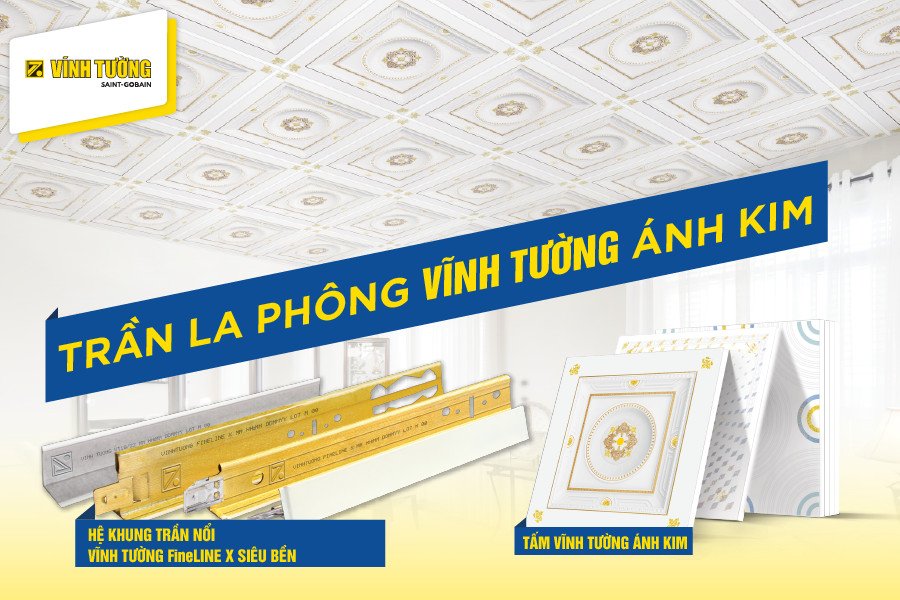 La phông là gì? Tổng hợp mẫu la phông trần thả đẹp 2025