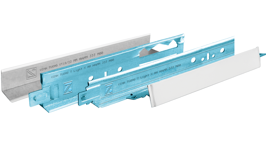 Khung trần nổi VĨNH TƯỜNG T-Light X