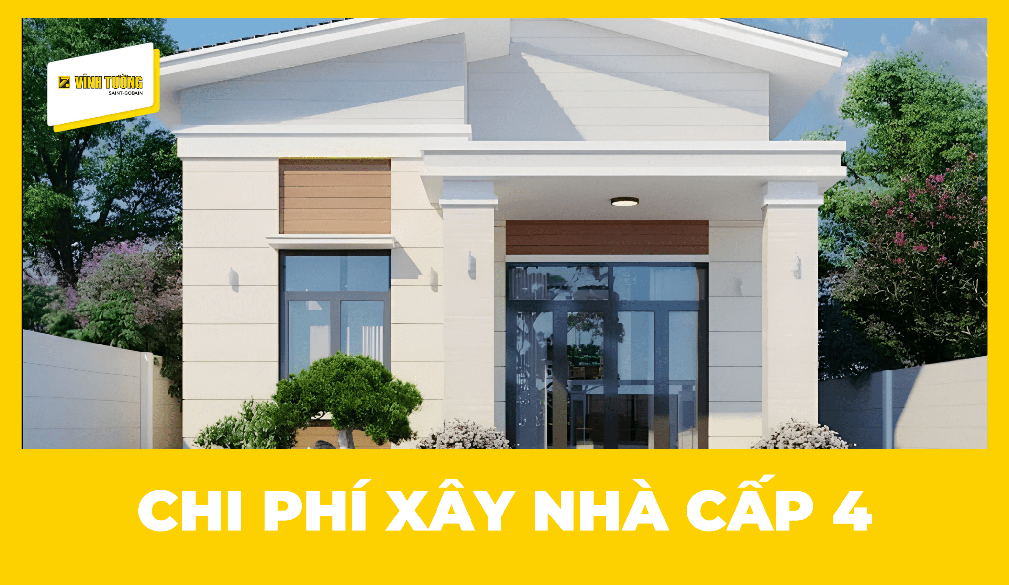 Dự toán chi phí xây nhà cấp 4 cần phụ thuộc vào nhiều yếu tố 