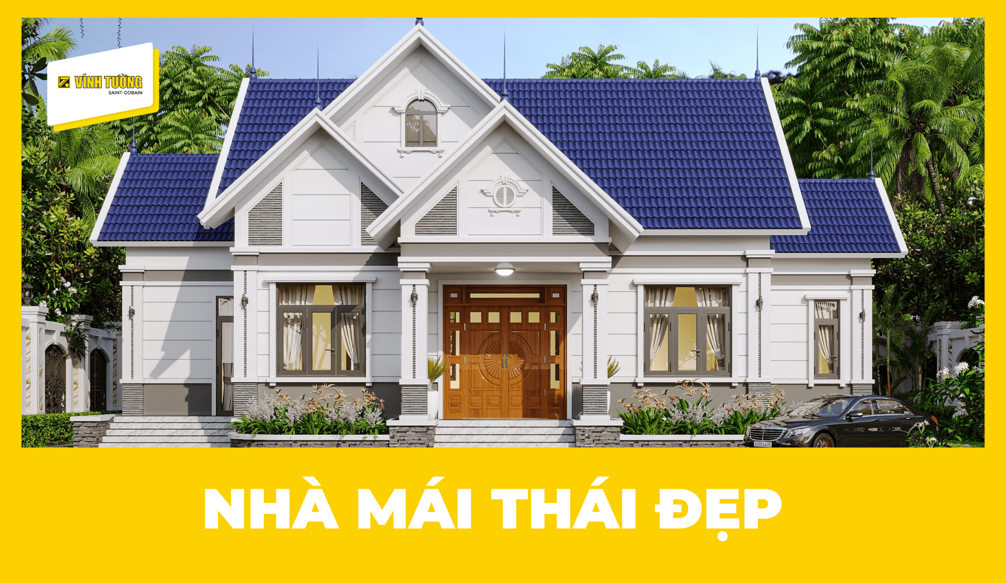 99+ mẫu nhà mái Thái đẹp hiện đại, đón đầu xu hướng 2026