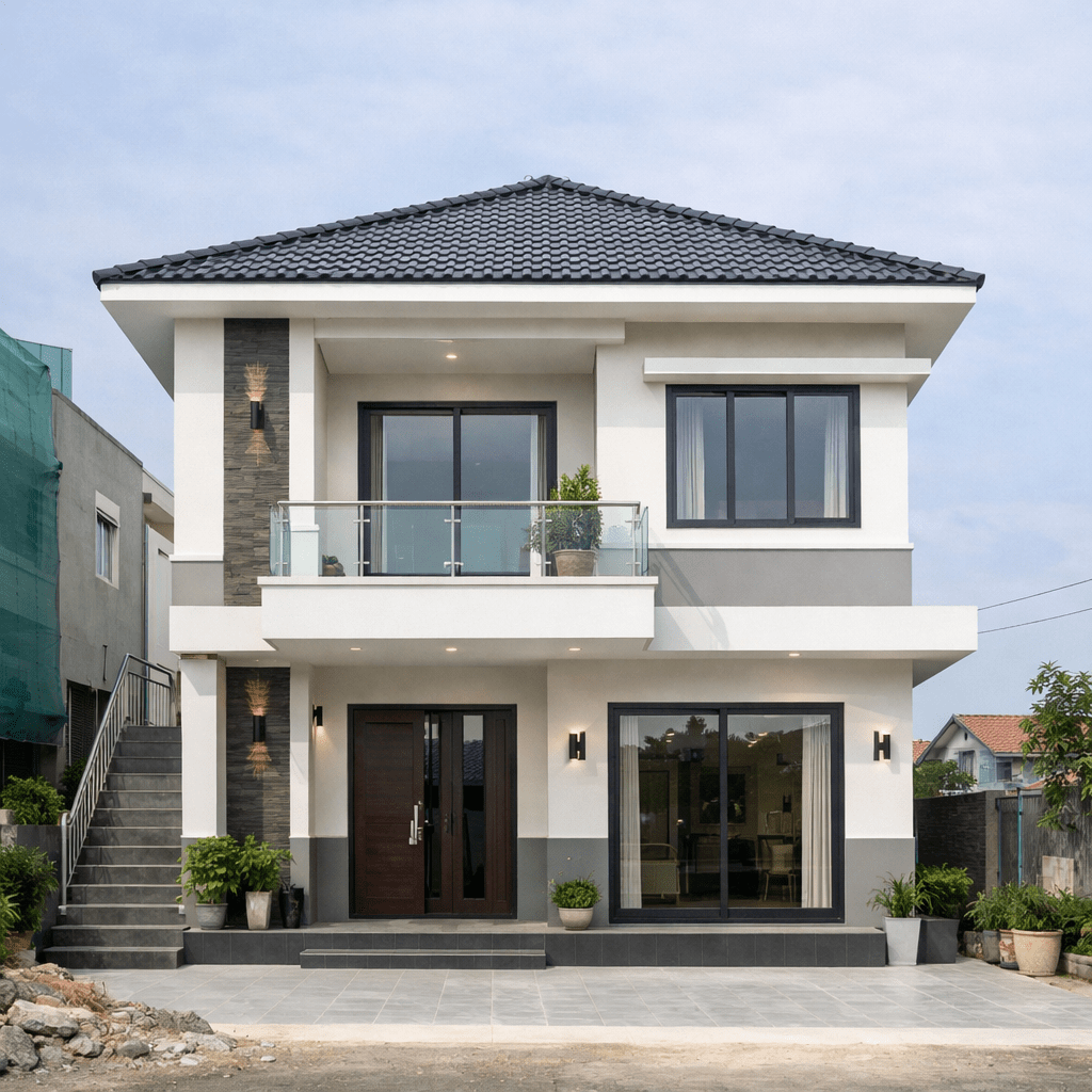 Tính tổng m2 là cách tính được đa số nhà thầu áp dụng để lập báo giá sơ bộ cho công trình dân dụng hiện nay