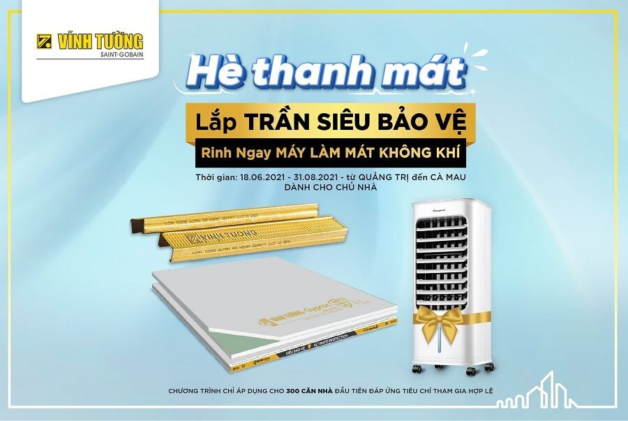 Khuyến mãi vĩnh tường ánh kim