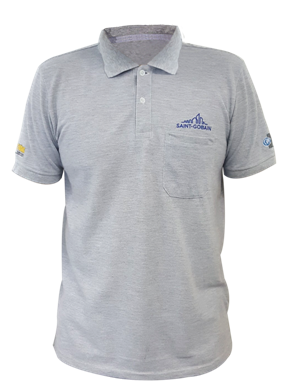 Áo thun xám Vĩnh Tường – Gyproc