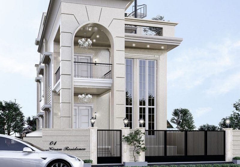 Ban công cổ điển, tân cổ điển sang trọng