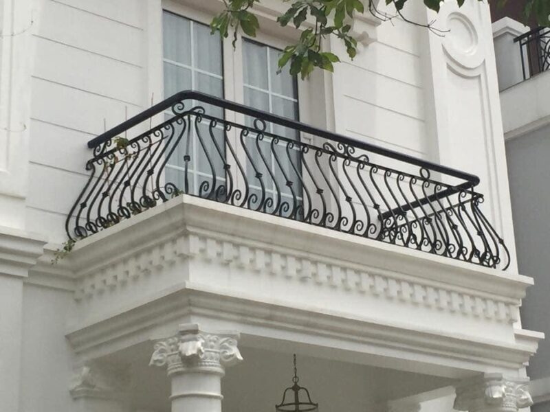 Không gian chính và phụ của ban công