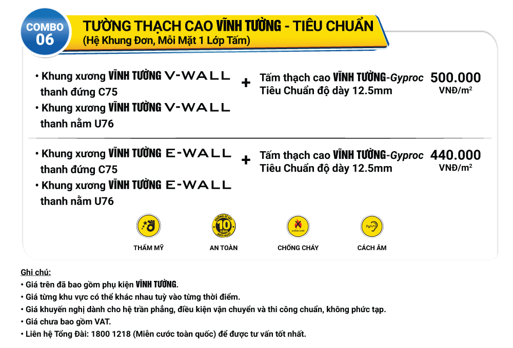 Bảng giá tvgc HCM
