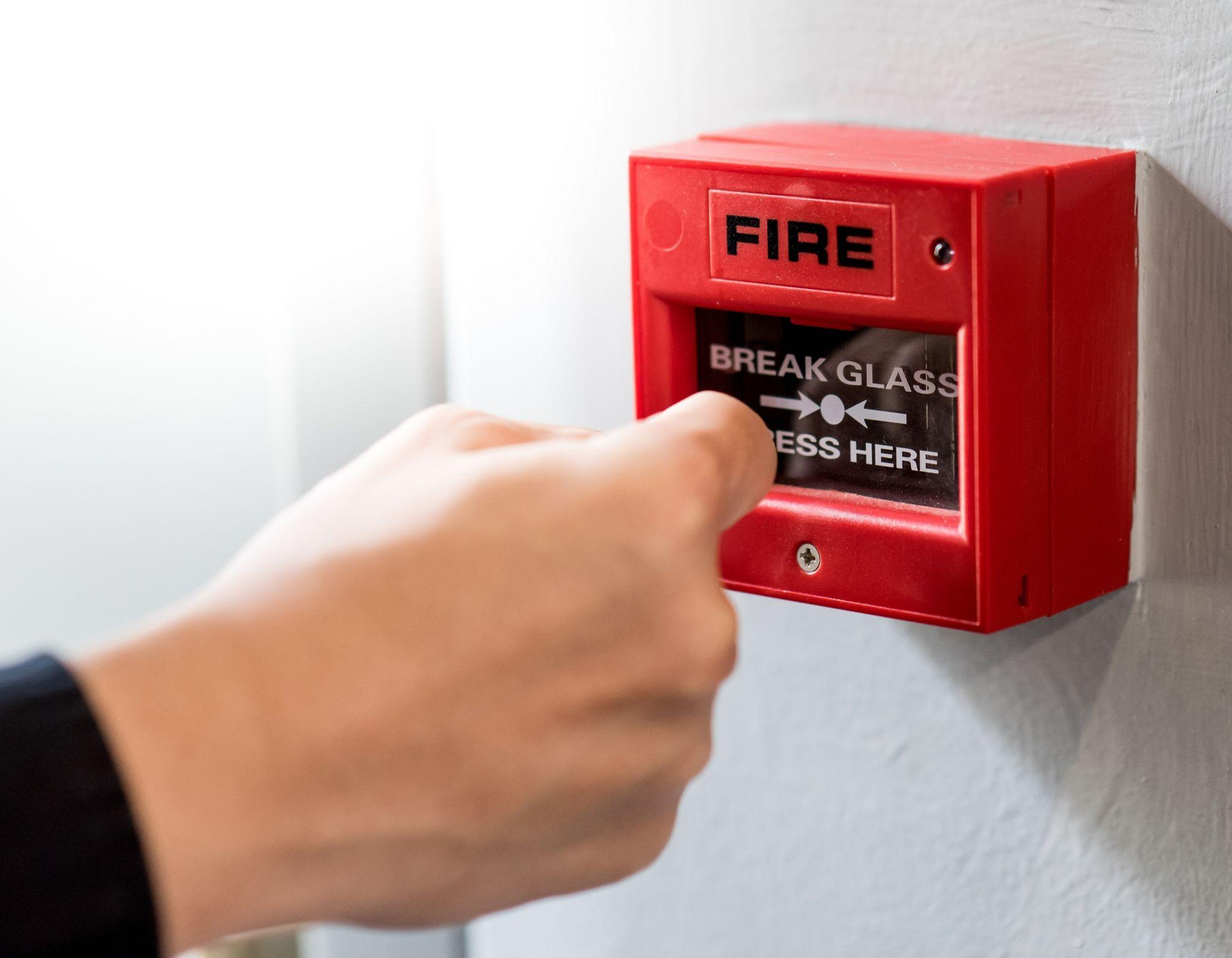 Báo động ngay khi phát hiện cháy giúp mọi người chủ động sơ tán