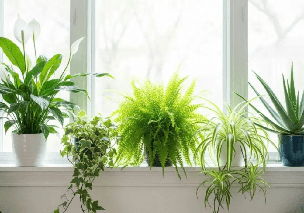 Bố trí cây xanh chống nồm ẩm