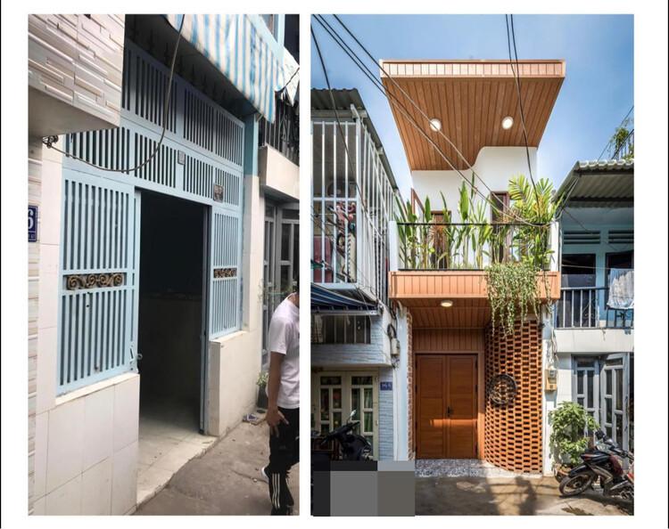 cải tạo nhà cấp 4 với thiết kế hiện đại 