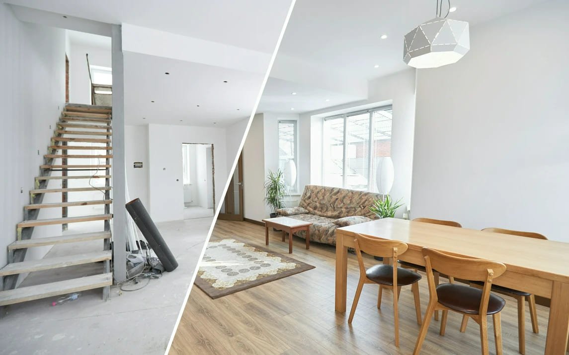 Cải tạo các góc trong nhà