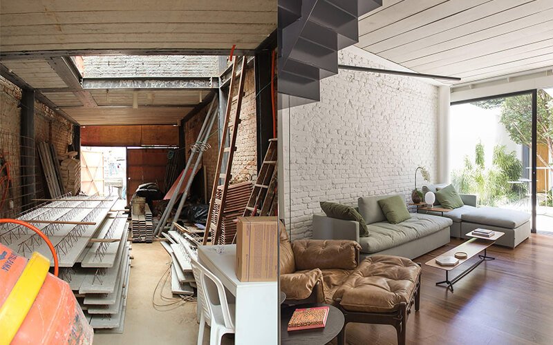 Cải tạo nhà phố cũ