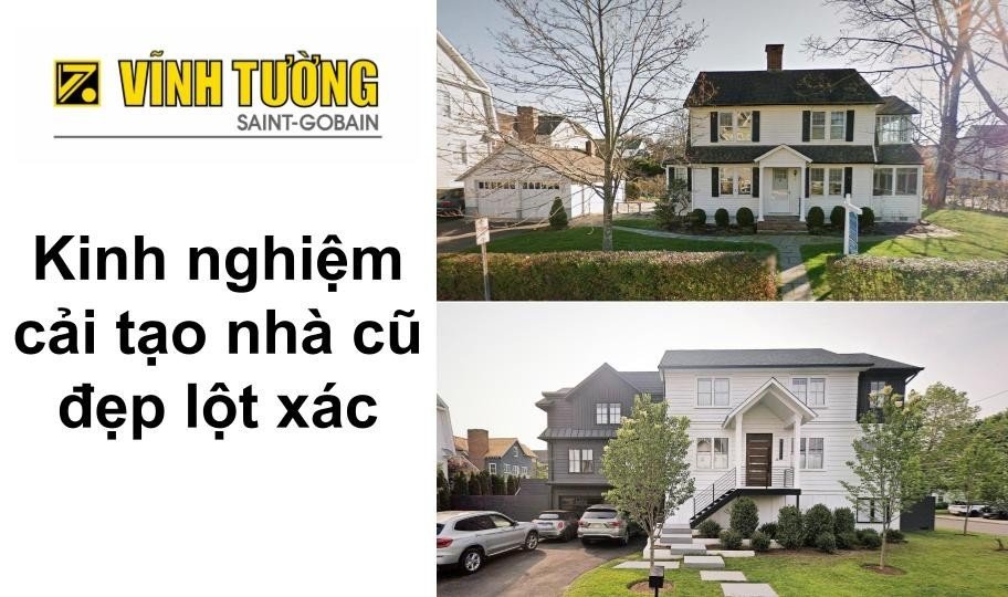 Cải tạo nhà cũ đẹp