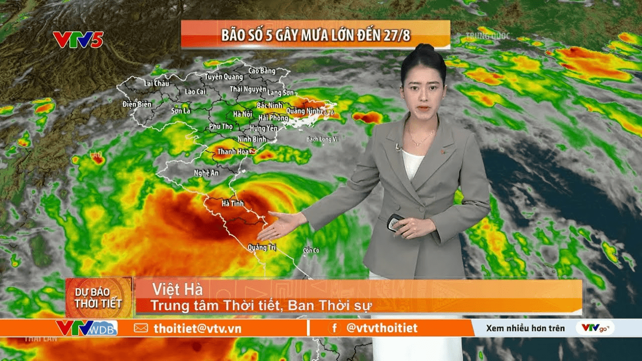 Cập nhật thông tin thời tiết giúp gia chủ chuẩn bị kịp thời trước khi nước dâng cao