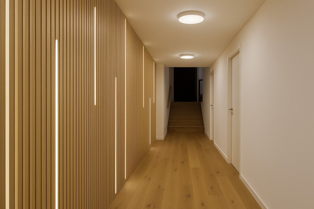 Sử dụng đèn cômact hoặc đèn LED giảm tỏa nhiệt