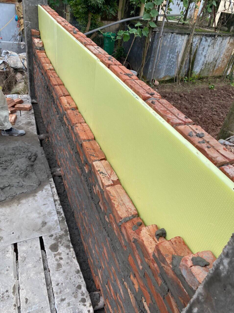 Xây tường 2 lớp giúp chống nóng tường nhà hướng tây