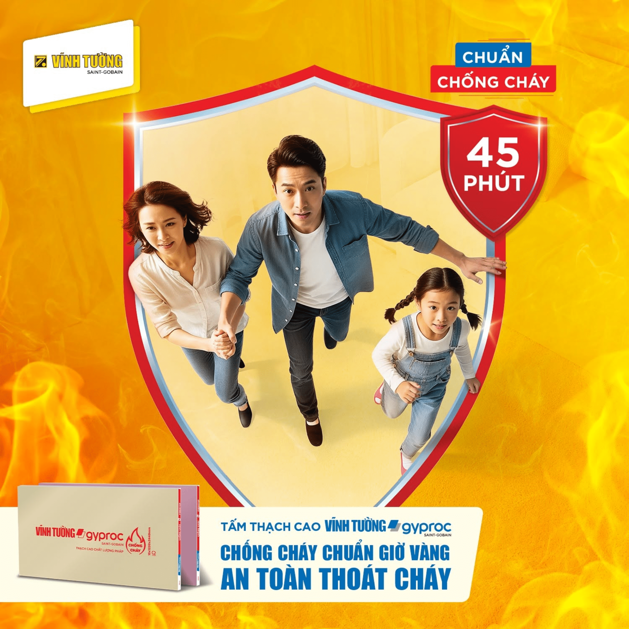 Giải pháp trần và vách chống cháy Vĩnh Tường phù hợp với nhiều loại công trình 