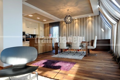 mẫu trần thạch cao