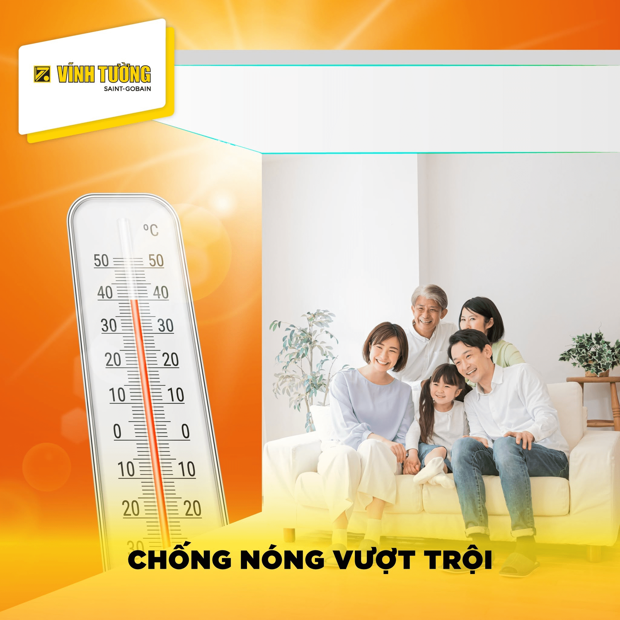 Hệ trần thạch cao cách nhiệt Vĩnh Tường giúp giảm nhiệt hiệu quả, cải thiện môi trường làm việc và tối ưu chi phí vận hành lâu dài cho nhà xưởng