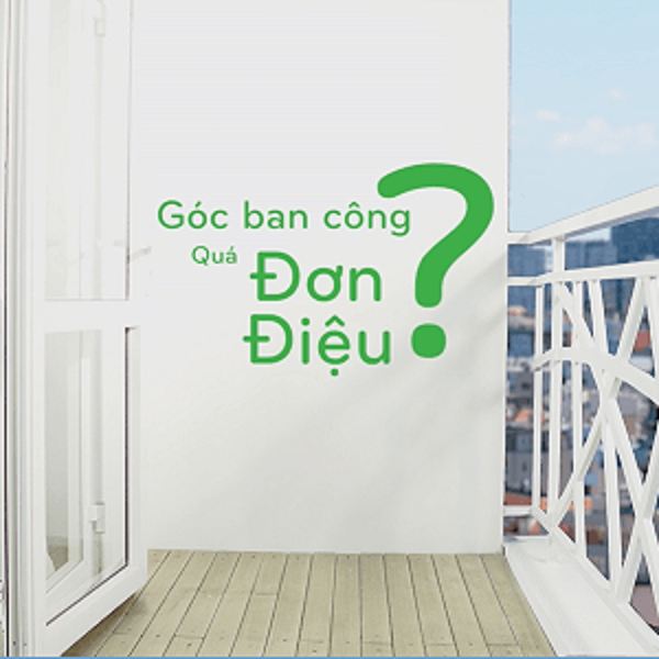 hồ biển góc ban công trước