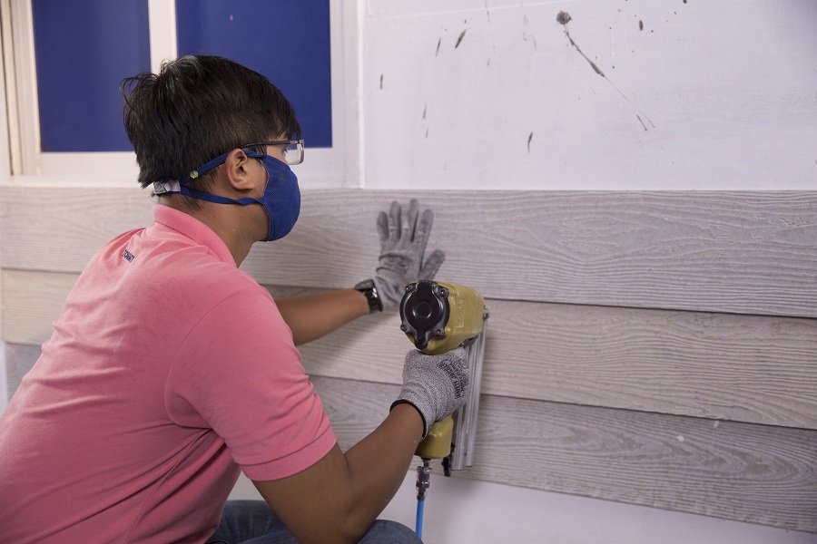 tấm xi măng DURAwood vân tần bì