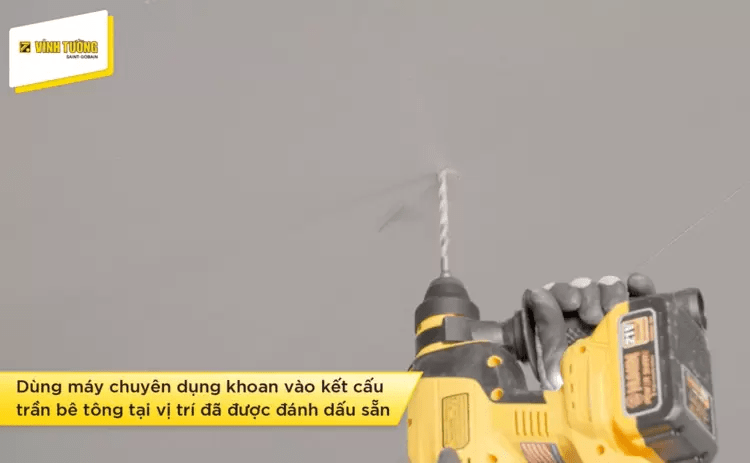 Hướng dẫn thi công trần thạch cao bền đẹp