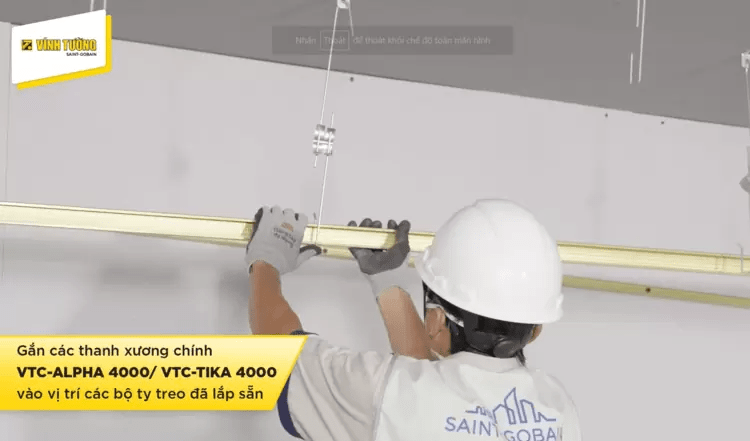 Hướng dẫn làm trần thạch cao 