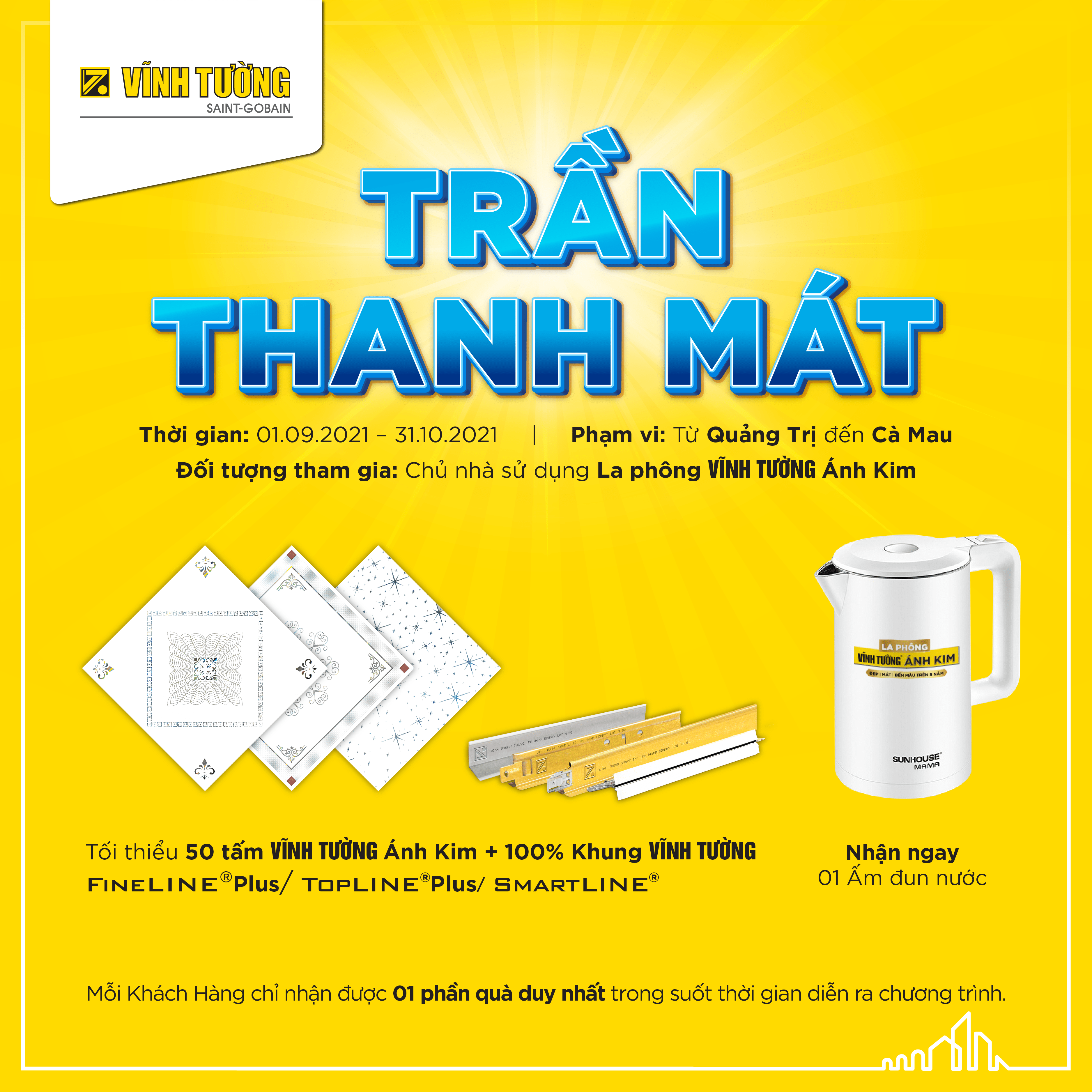 Khuyến mãi dành cho chủ nhà Miền nam