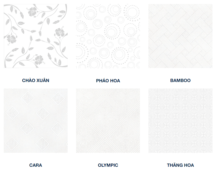 La phông thạch cao đẹp