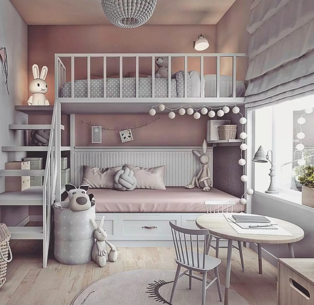 làm gác lửng trong phòng ngủ giúp tiết kiệm diện tích