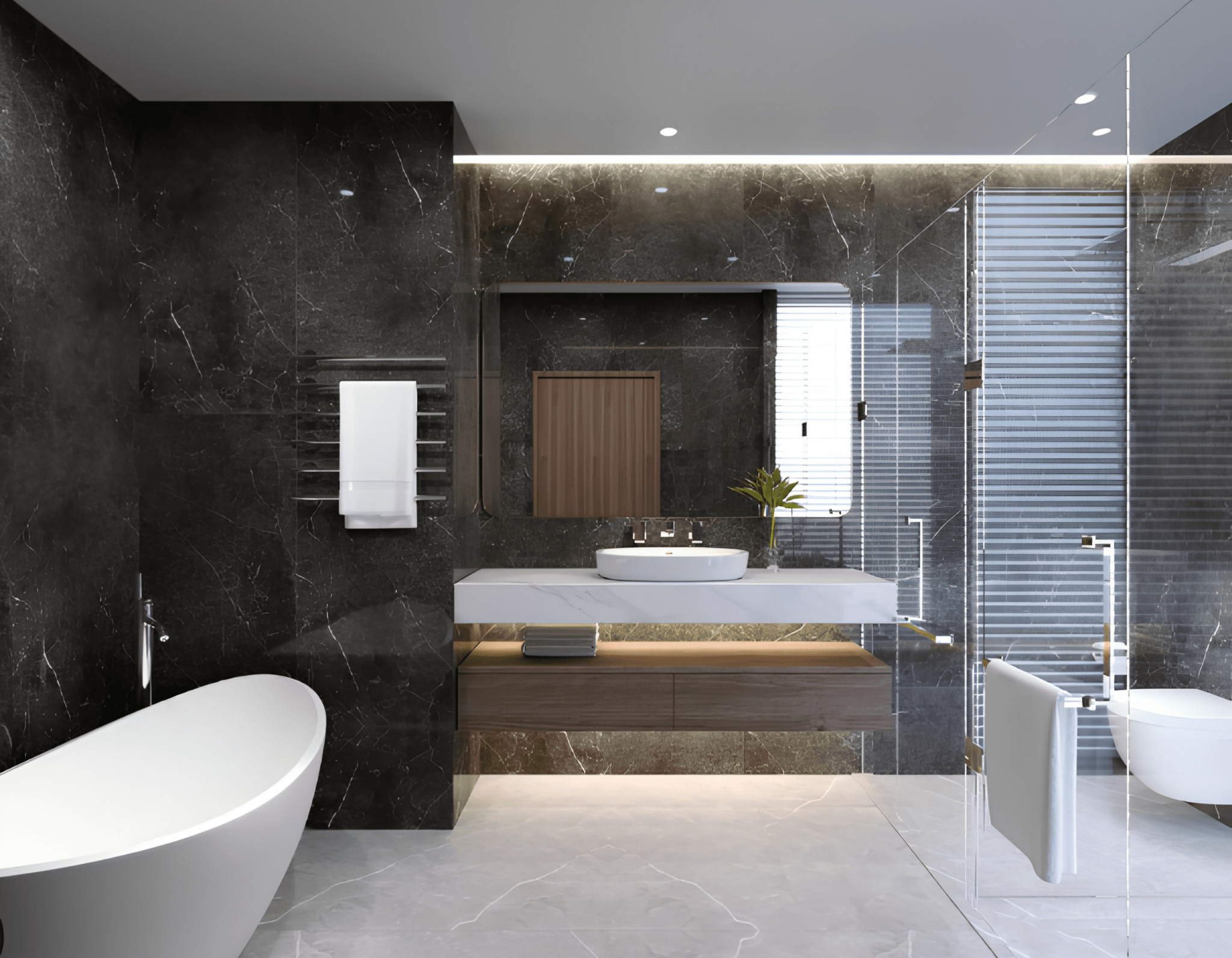 Lựa chọn hướng phù hợp góp phần tạo nên không gian nhà vệ sinh hài hòa và thuận tiện khi sử dụng