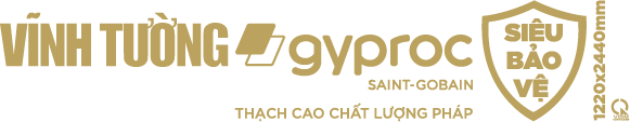 Endtape tấm thạch cao Tiêu Chuẩn Vĩnh Tường-Gyproc