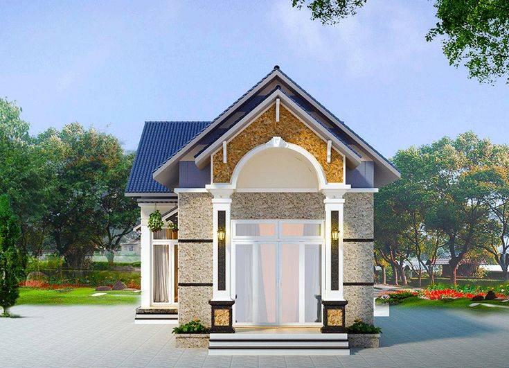 Sự kết hợp giữa mặt tiền hiện đại và sân vườn hài hòa khiến mẫu mặt tiền nhà gác lửng 5m có sân vườn xanh mát trở thành xu hướng được nhiều gia đình yêu thích