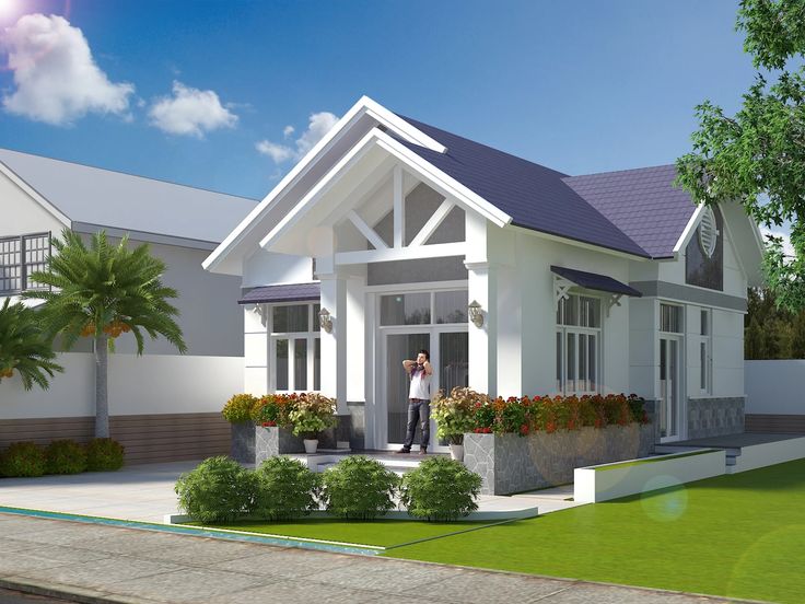 Mặt tiền nhà gác lửng 5m phong cách Tân cổ điển sang trọng thường sử dụng phào chỉ tinh tế và cột trang trí để tạo nên vẻ đẹp đậm chất châu Âu