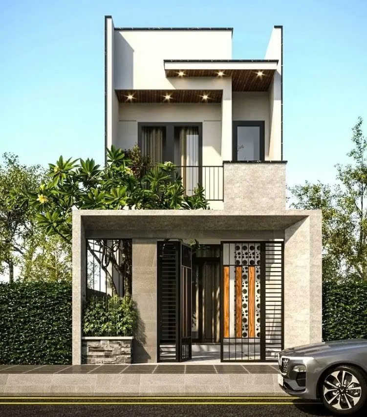 Mẫu nhà ống 2 tầng đẹp giá 1 tỷ