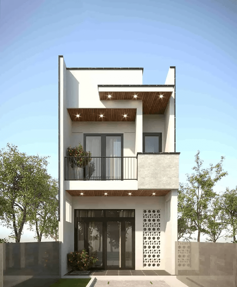 Mẫu nhà 2 tầng giá rẻ chỉ 700 triệu ở nông thôn