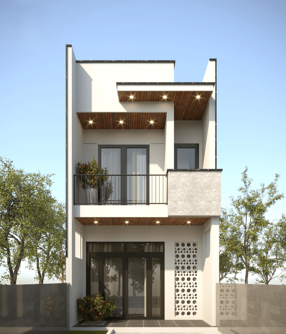 Mặt tiền nhà 2 tầng đẹp giá rẻ 700 triệu