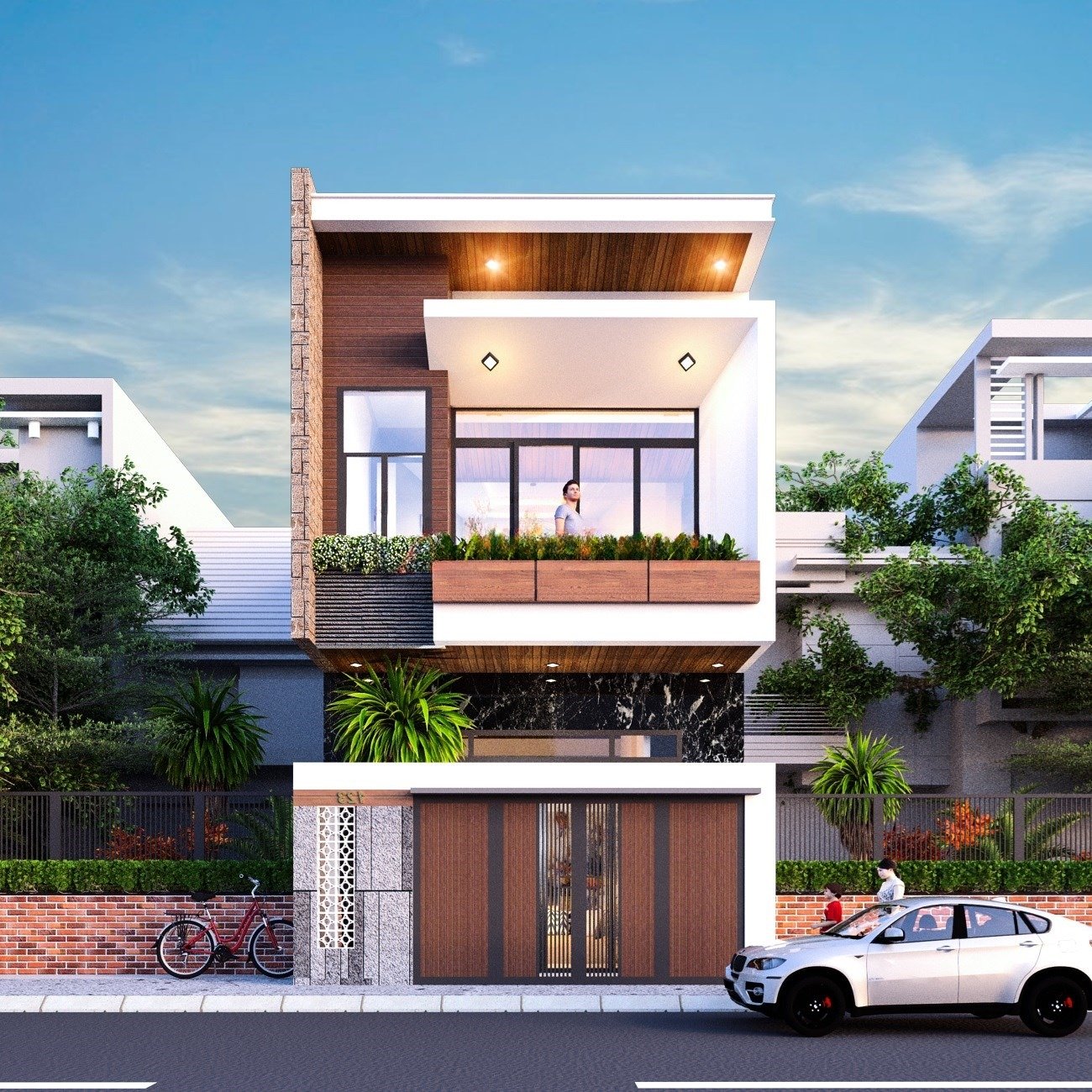 Mẫu nhà 2 tầng đẹp giá 700 triệu được nhiều người ưa chuộng hiện nay