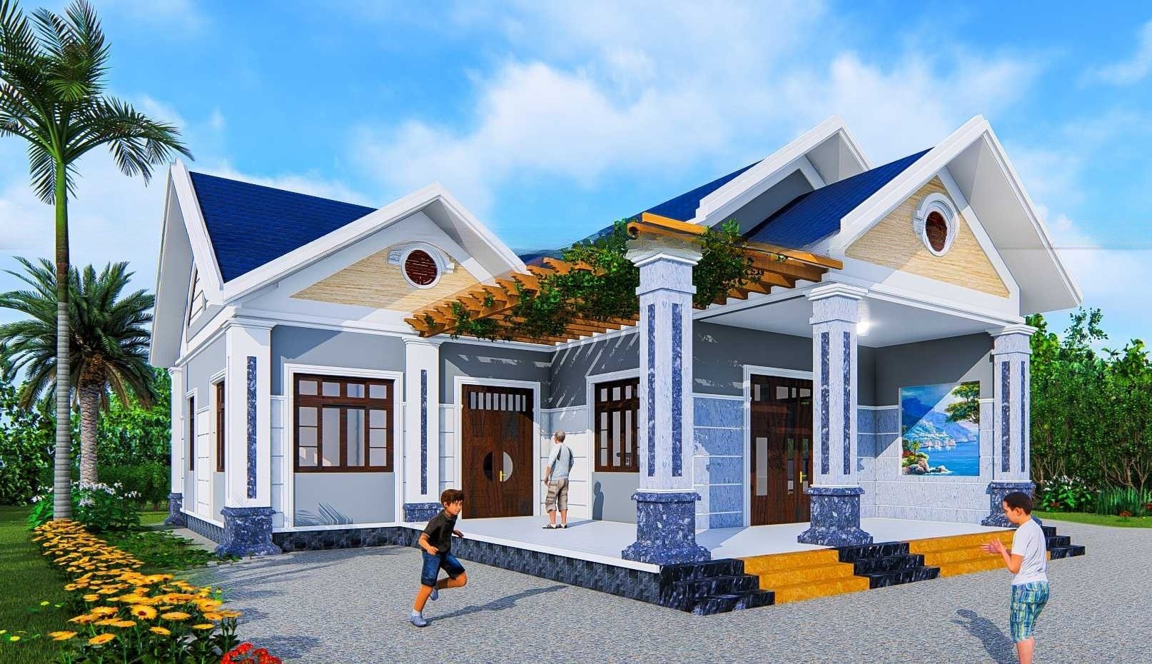 ưu điểm nhà cấp 4: nhà cấp 4 phù hợp với khí hậu việt nam