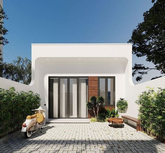 Mẫu nhà cấp 4 đẹp 3 phòng ngủ giá rẻ 100 triệu với đủ công năng sử dụng cơ bản