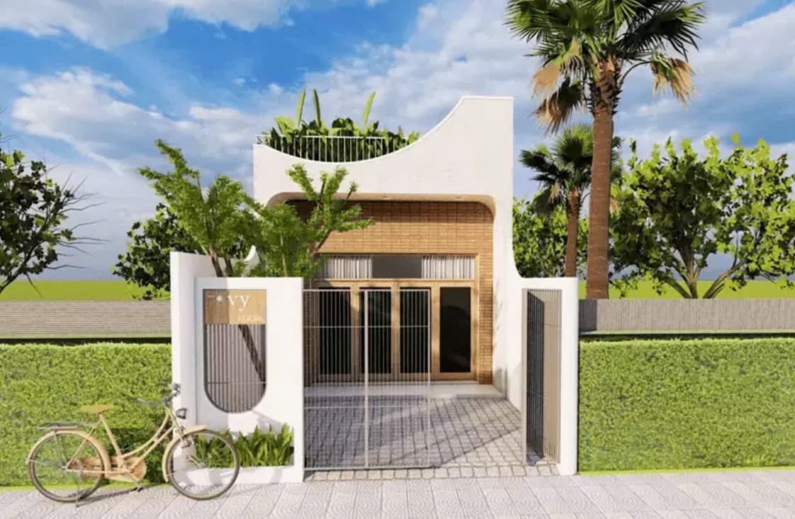 Mẫu nhà cấp 4 100 triệu hiện đại