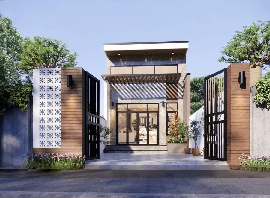 Nhà cấp 4 3 phòng ngủ 300 triệu có gác lửng