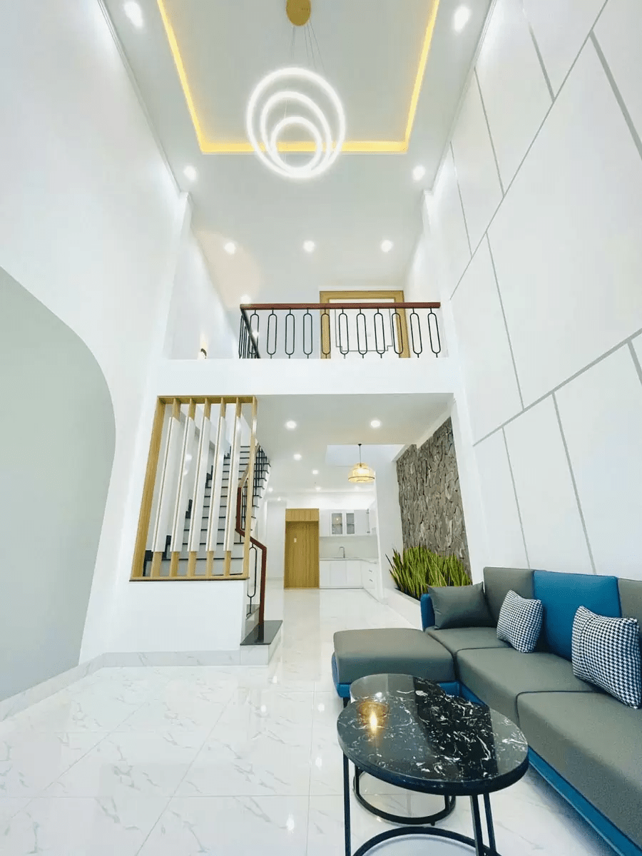 Mẫu nhà cấp 4 có gác lửng 4x12m giá rẻ