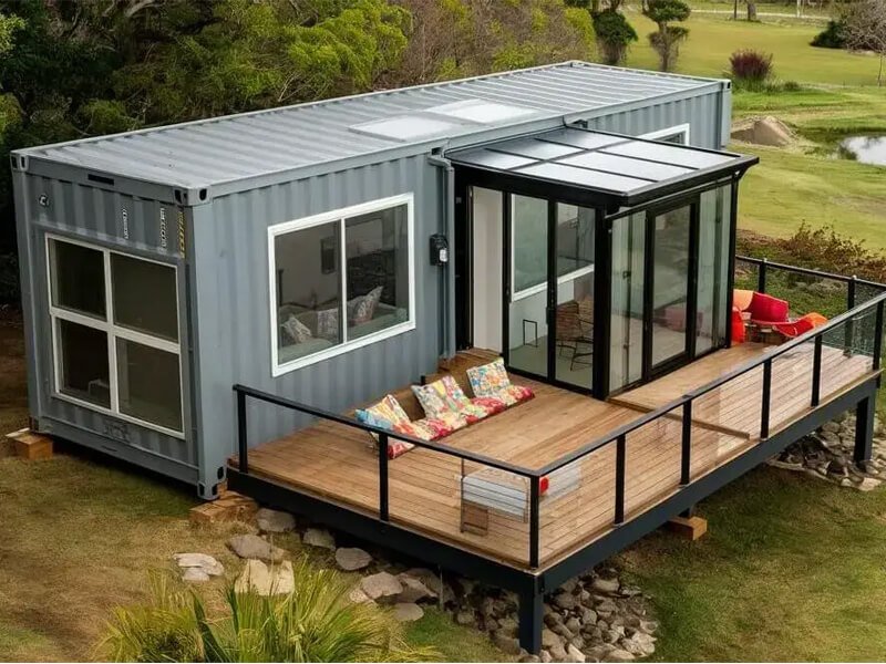 Thiế kế hệ thống điện nước đầy đủ công năng, tiện nghi cho nhà container