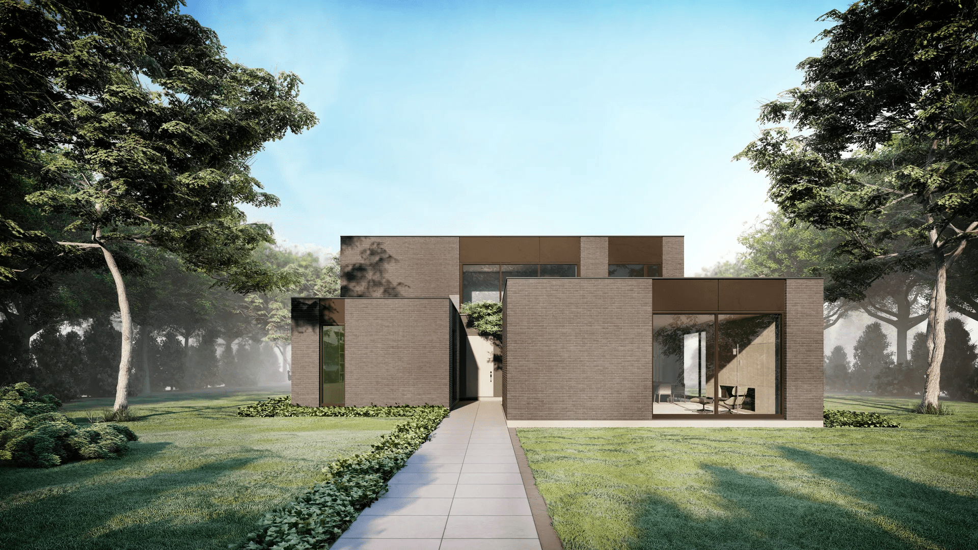 Thiết kế nhà vườn cấp 4 thoáng mát chan hòa với thiên nhiên